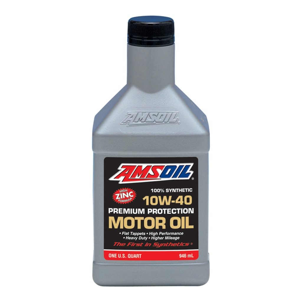 AMSOIL PREMIUM PROTECTION 10W-40 100% SYNTHETIC MOTOR OIL